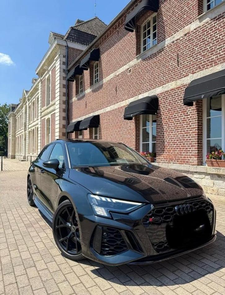 Audi rs3, Autos, Audi, Particulier, RS3, Essence, 5 portes, Noir, Noir, Enlèvement