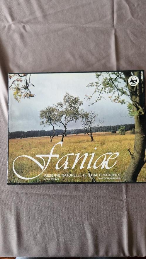 Boek het natuurreservaat Faniae Hautes-Fagnes, Boeken, Kunst en Cultuur | Fotografie en Design, Zo goed als nieuw, Overige onderwerpen
