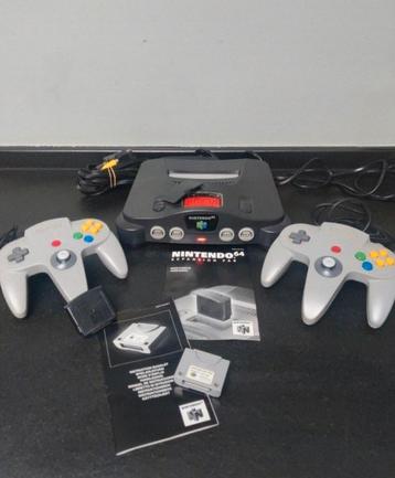 Nitendo 64 + POKEMON STADIUM beschikbaar voor biedingen