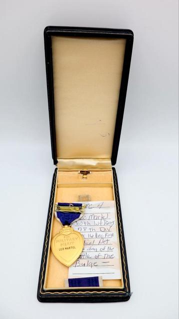 US WWII 78th Infantry Division Killed in Action Purple Heart beschikbaar voor biedingen