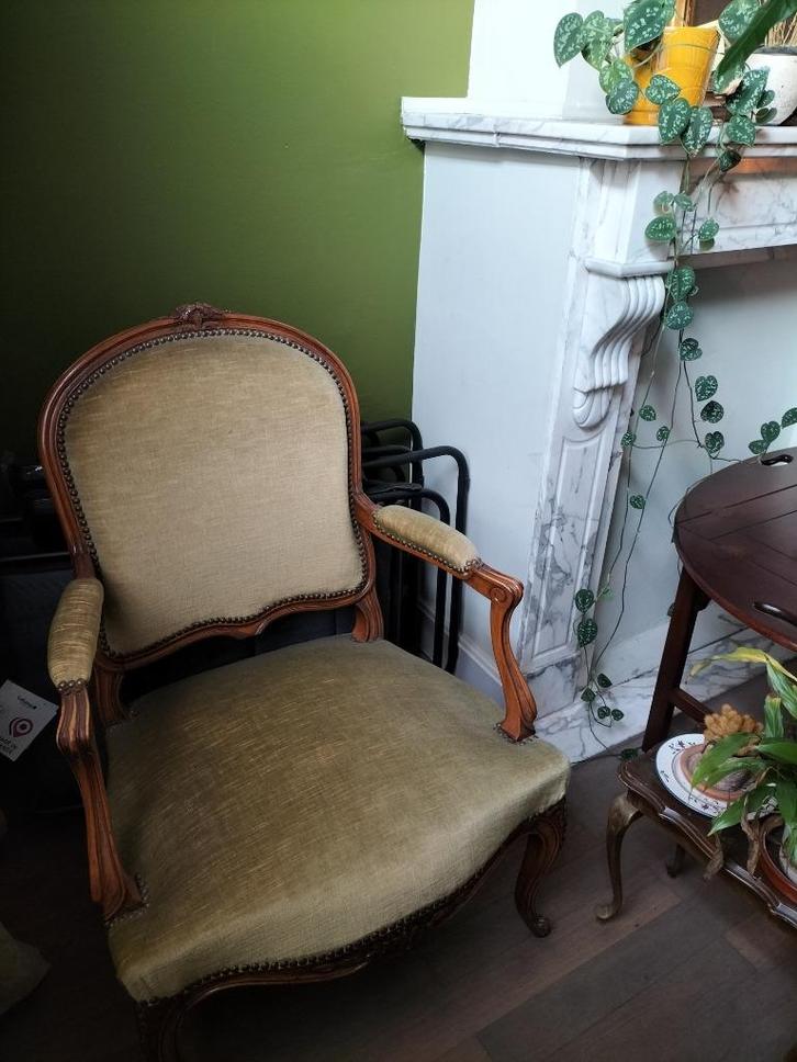 Vintage - antieke stijlstoel - "Louis XIV", Antiek en Kunst, Antiek | Meubels | Stoelen en Sofa's, Ophalen