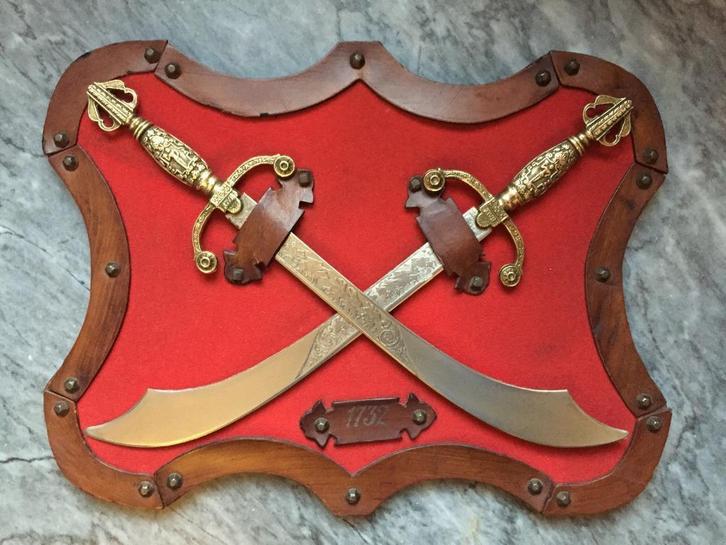 Déco mini sabres, Antiek en Kunst, Antiek | Vazen, Ophalen of Verzenden