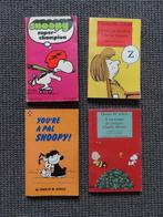 4 stuks Snoopy, Charlie Brown, Charles M. Schulz, Boeken, Meerdere comics, Verzenden, Gelezen, Amerika