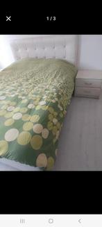 gratis Boxspring 160200 2 nachtkastjes, Huis en Inrichting, Ophalen of Verzenden, Zo goed als nieuw