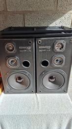 Kenwood S-82 speakers in zee goede staat, Ophalen of Verzenden, Zo goed als nieuw, 60 tot 120 watt, Front, Rear of Stereo speakers