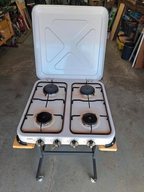 Gimeg gaskookplaat flessengas, Huis en Inrichting, Keuken | Keukenelementen, Gebruikt, Minder dan 50 cm, 25 tot 50 cm, Ophalen