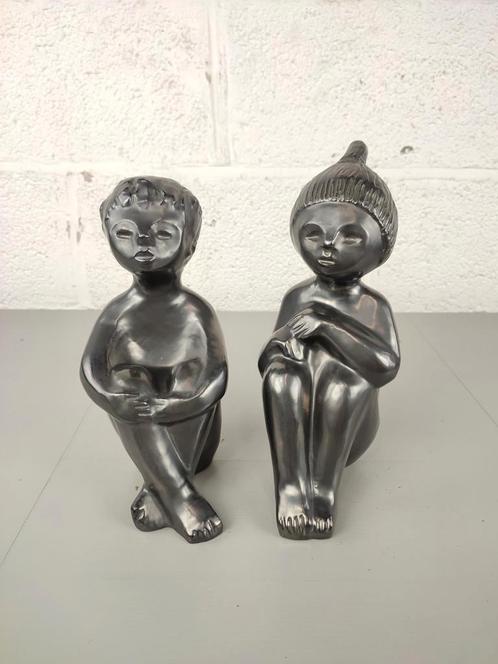 Keramiek beelden Michiel Anneessens, Antiek en Kunst, Kunst | Beelden en Houtsnijwerken, Ophalen of Verzenden