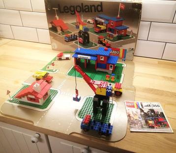 Lego 355 , Town center with road ways, 1972, 100% compleet  beschikbaar voor biedingen