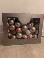 Kerstballen roze-wit, Diversen, Kerst, Ophalen of Verzenden, Gebruikt