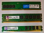 Desktop Ram geheugens DDR3 en DDR4, Ophalen of Verzenden, Zo goed als nieuw, DDR3, Desktop