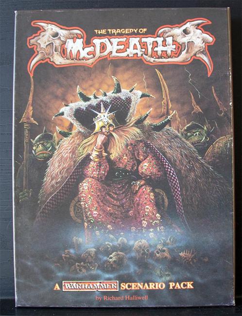McDeath (Scenario Pack)-Warhammer FRP Games Workshop 1986, Hobby & Loisirs créatifs, Wargaming, Comme neuf, Warhammer, Enlèvement ou Envoi