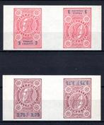 TE35/36 Kopstaande met tussenpaneel 1891 - ongetand -2, Postzegels en Munten, Postzegels | Europa | België, Ophalen of Verzenden