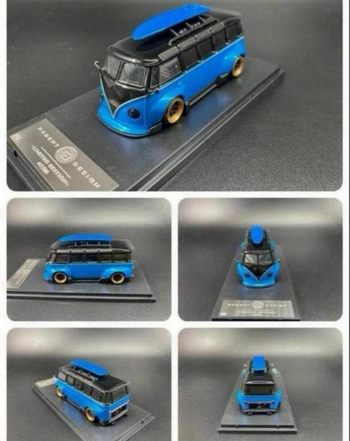 Inspire Model 1/64 Volkswagen Robert Design Kombi Camper VW, Hobby en Vrije tijd, Modelauto's | Overige schalen, Nieuw, Ophalen of Verzenden