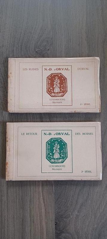 CPA 1ère et 2ème séries cartes postales Notre Dame d'Orval 