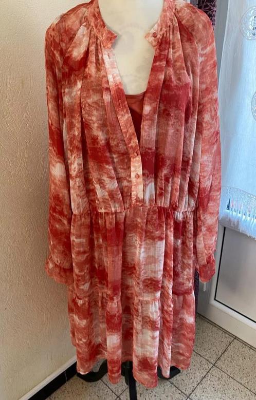 BODYFLIRT soepelvallende blousejurk maat 52 FB 54 lees, Kleding | Dames, Grote Maten, Ophalen of Verzenden