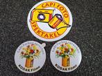 Vintage lot 3 stickers foto merk Kodak filmrol 1995, Ophalen of Verzenden, Zo goed als nieuw, Merk
