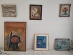 Enkele schilderijen waarvan 1 x G. Sempels, Antiquités & Art, Enlèvement