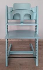 Stokke Tripp Trapp met Baby Set Blauw, Kinderen en Baby's, Kinderstoelen, Ophalen, Gebruikt