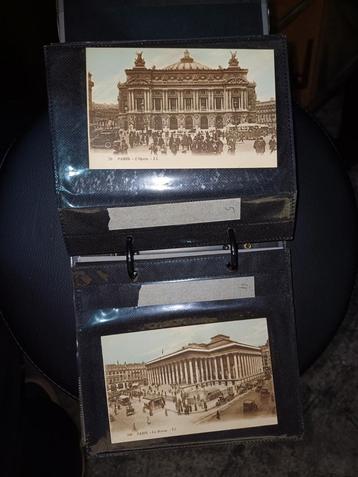 20 cartes postales de Paris  beschikbaar voor biedingen