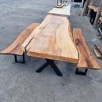 table tronc d'arbre, dalles, tables de jardin, Bricolage & Construction, Enlèvement ou Envoi
