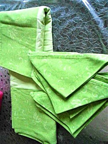 Ensemble nappe et ses 6 serviettes, Enlèvement ou Envoi, Neuf, Rectangle