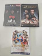 DVD's : 14-18 , Les Miserables en Sneeuwwitje, Enlèvement ou Envoi