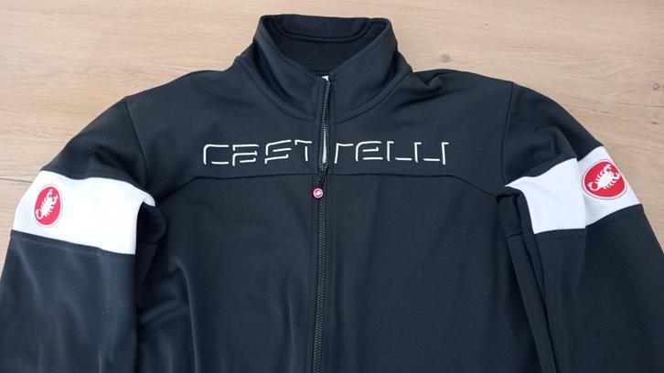 Castelli jacket, Fietsen en Brommers, Fietsaccessoires | Fietskleding, Zo goed als nieuw, Bovenkleding, XL, Ophalen of Verzenden