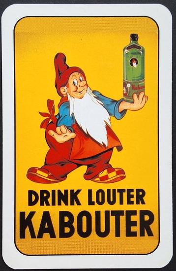 1 Speelkaart Kabouter, Enlèvement ou Envoi, Comme neuf