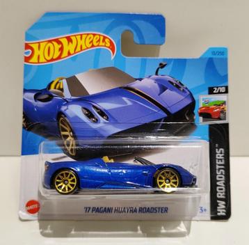 Hot Wheels '17 Pagani Huayra Roadster Blauw (2023)  beschikbaar voor biedingen