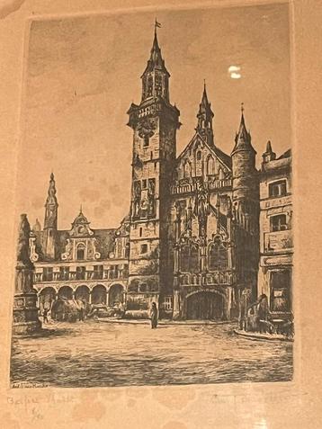 Kader kunst ets Aalst Belfort (genummerd) beschikbaar voor biedingen