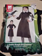 Addams Family Wednesday kleed en pruik 10-12 jaar, Enlèvement ou Envoi, Comme neuf, 146 à 152, Fille