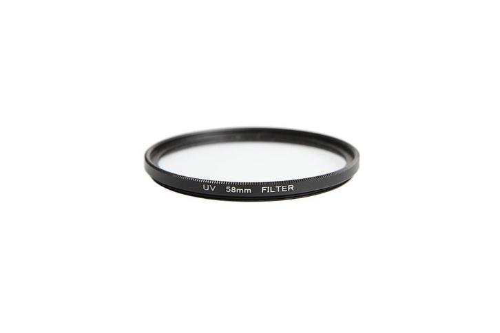 Merkloos 58mm UV filter, Audio, Tv en Foto, Foto | Filters, Zo goed als nieuw, UV-filter, 50 tot 60 mm, Verzenden