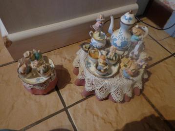 Enesco muziekdozen 'Tea for two' beschikbaar voor biedingen