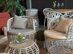 Nieuw tuinsetje alu frame met wicker, Ophalen of Verzenden, Nieuw, Wicker