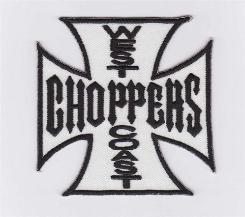 West Coast Choppers stoffen opstrijk patch embleem #1, Motoren, Accessoires | Overige, Nieuw, Verzenden