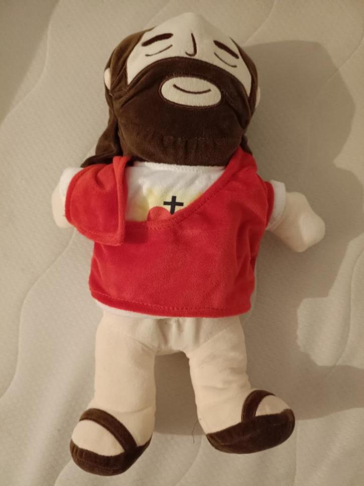 Sprekende Jesus mijn herder pop. (Nieuw), Kinderen en Baby's, Speelgoed | Knuffels en Pluche, Nieuw, Overige typen, Verzenden