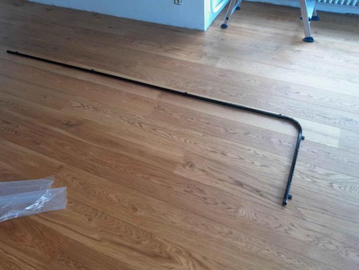 Gordijnrails Forest zwart nieuw, Huis en Inrichting, Stoffering | Gordijnen en Lamellen, Nieuw, 200 cm of meer, 50 tot 100 cm