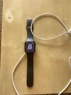 Apple Watch Series 7 - 45 mm - 4G - GPS - Zwart, Bijoux, Sacs & Beauté, Montres connectées, Comme neuf, La vitesse, Noir, Apple