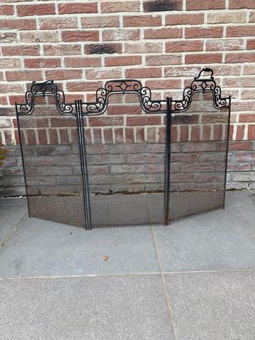 Paravent de cheminée ancien élégant L 103 cm - H 60 cm, Enlèvement, Utilisé