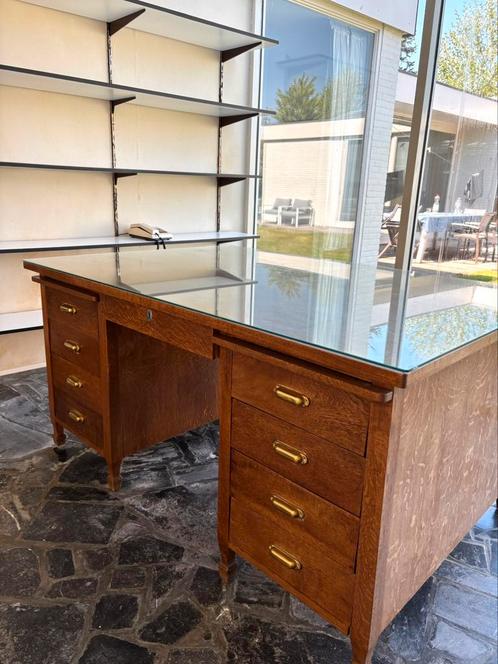 Authentieke bureau, Huis en Inrichting, Bureaus, Bureau, Ophalen