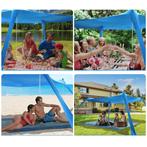 Strandtent zonnescherm partytent windscherm schaduwplek, Opvouwbaar, Partytent, Minder dan 4 meter, Nieuw