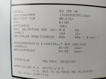boiler AO SMITH beschikbaar voor biedingen