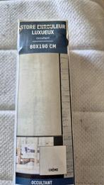 Wit luxe rolgordijn, Ophalen, Wit, Nieuw, 50 tot 100 cm
