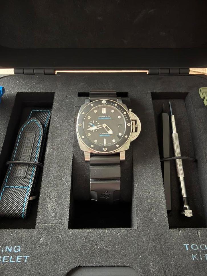 Panerai Submersible Full Set, Handtassen en Accessoires, Horloges | Heren, Ophalen