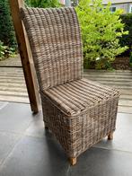 landelijke gevlochten rieten stoel, Huis en Inrichting, Stoelen, Ophalen, Riet of Rotan, Gebruikt, Overige kleuren