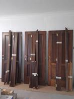 3 eiken binnendeuren te koop, Doe-het-zelf en Bouw, Deuren en Vliegenramen, Ophalen, Gebruikt, 80 tot 100 cm, Binnendeur