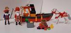 Playmobil 5206 Boot van Sinterklaas Set in zeer goede staat., Kinderen en Baby's, Complete set, Ophalen of Verzenden, Zo goed als nieuw