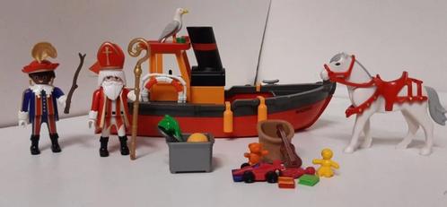 Playmobil 5206 Boot van Sinterklaas Set in zeer goede staat., Kinderen en Baby's, Speelgoed | Playmobil, Zo goed als nieuw, Complete set