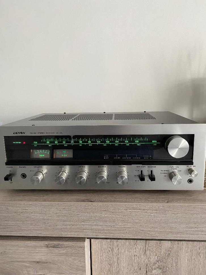 DENON GR 345 Receiver  Zeldzaam, Audio, Tv en Foto, Versterkers en Ontvangers, Refurbished, Stereo, Denon, Ophalen