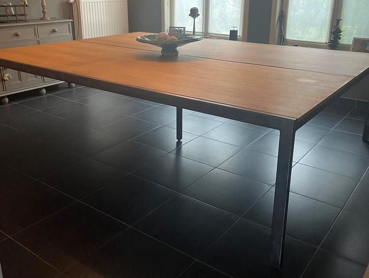 Grande table salle à manger, Maison & Meubles, Tables | Tables à manger, Comme neuf, 200 cm ou plus, 200 cm ou plus, Chêne, Enlèvement